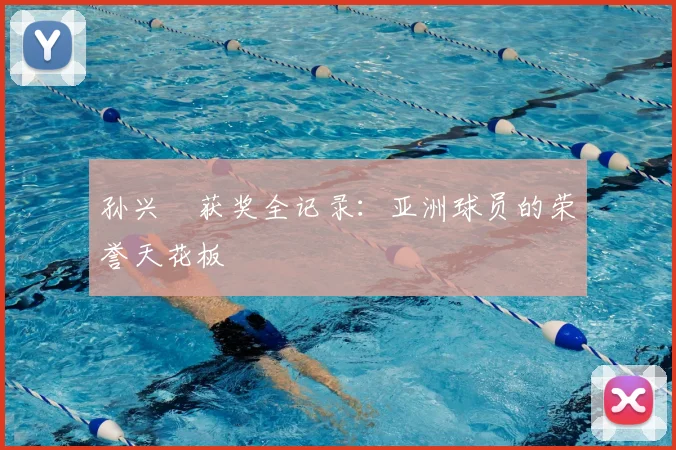 孙兴慜获奖全记录：亚洲球员的荣誉天花板